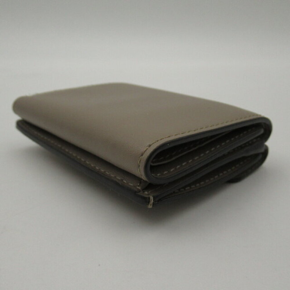 Fendi Compact Tri fold Wallet Exotic Python Leath… - image 4